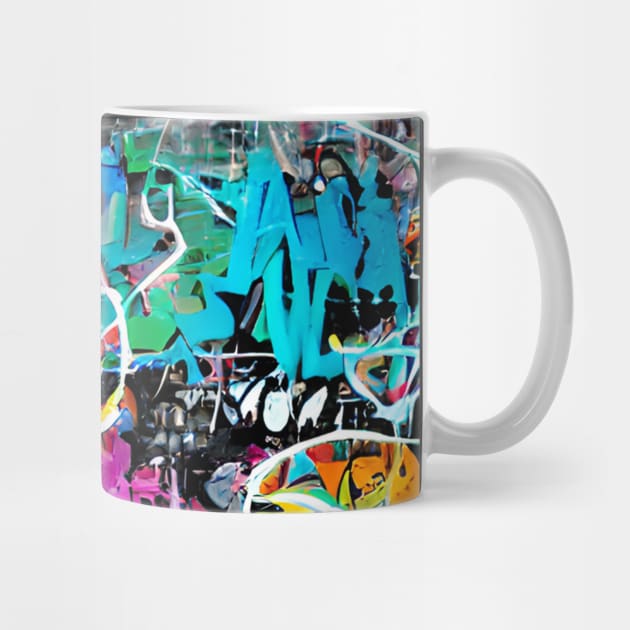 Graffiti Style Pattern by The WYLD Tribe